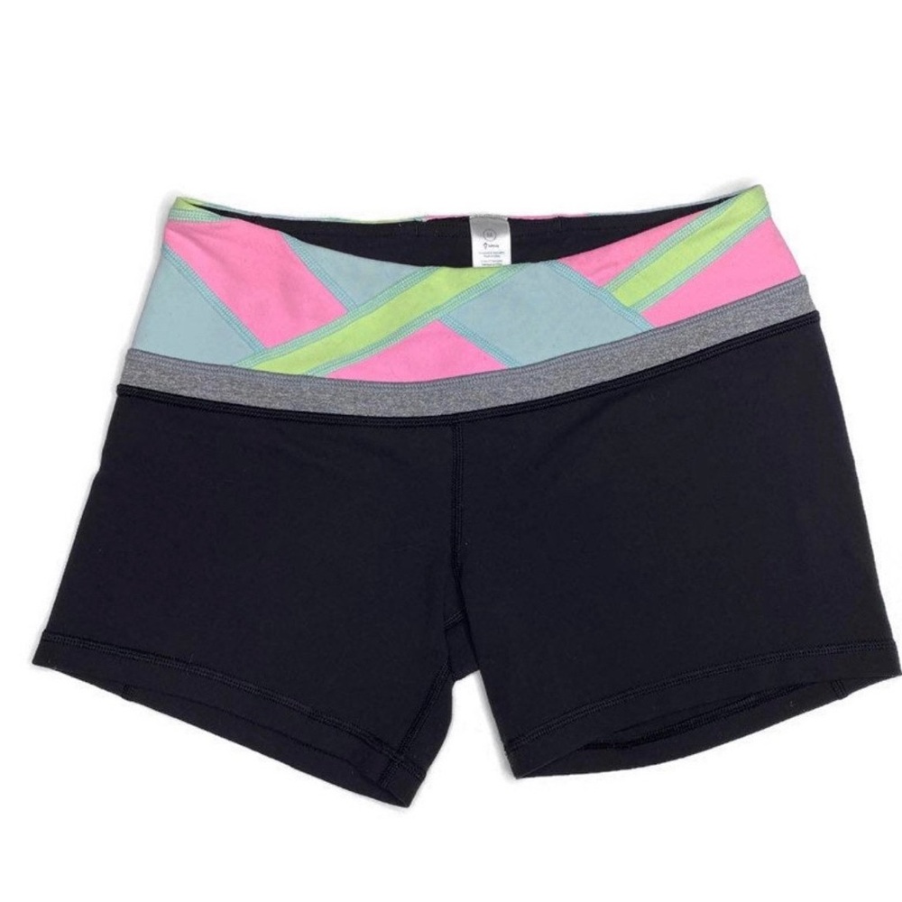 Ivivva by Lululemon Black Reversible Rhythmic Shorts